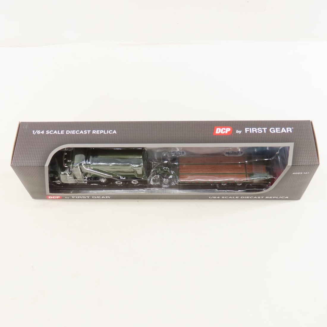 DCP First Gear 1:64 Western Star Green Dump Truck - 9