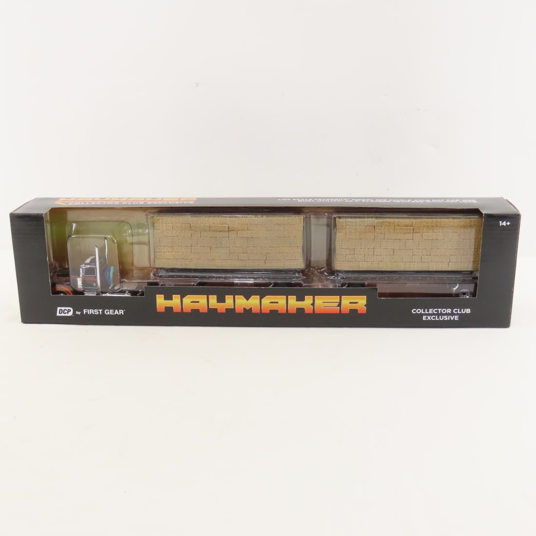 DCP First Gear 1:64 Scale Peterbilt w/Hay Trailers (1 of 11)