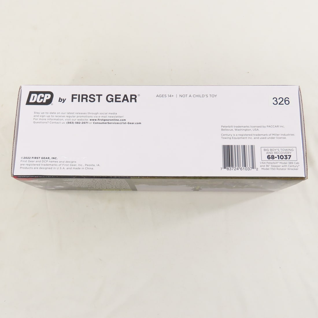 DCP First Gear 1:64 Peterbilt 1150 Rotator Wrecker - 10