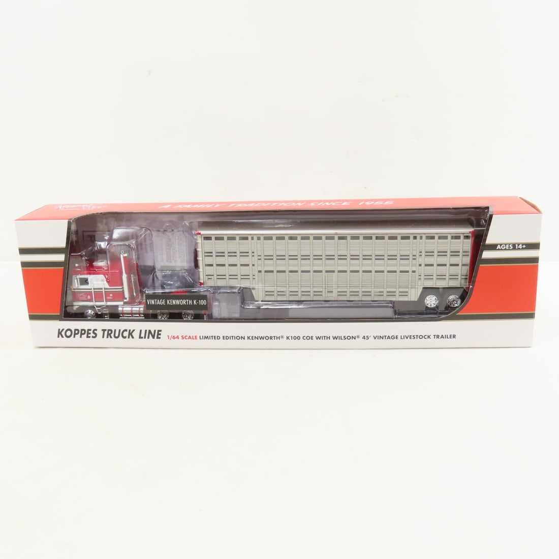 DCP First Gear 1:64 Kenworth Koppes K100 w/Trailer (1 of 11)