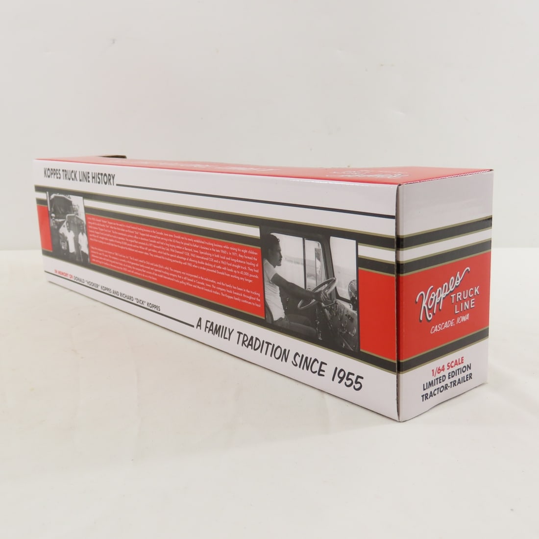 DCP First Gear 1:64 Kenworth Koppes K100 w/Trailer - 4