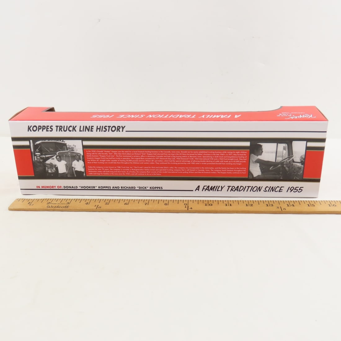 DCP First Gear 1:64 Kenworth Koppes K100 w/Trailer - 5