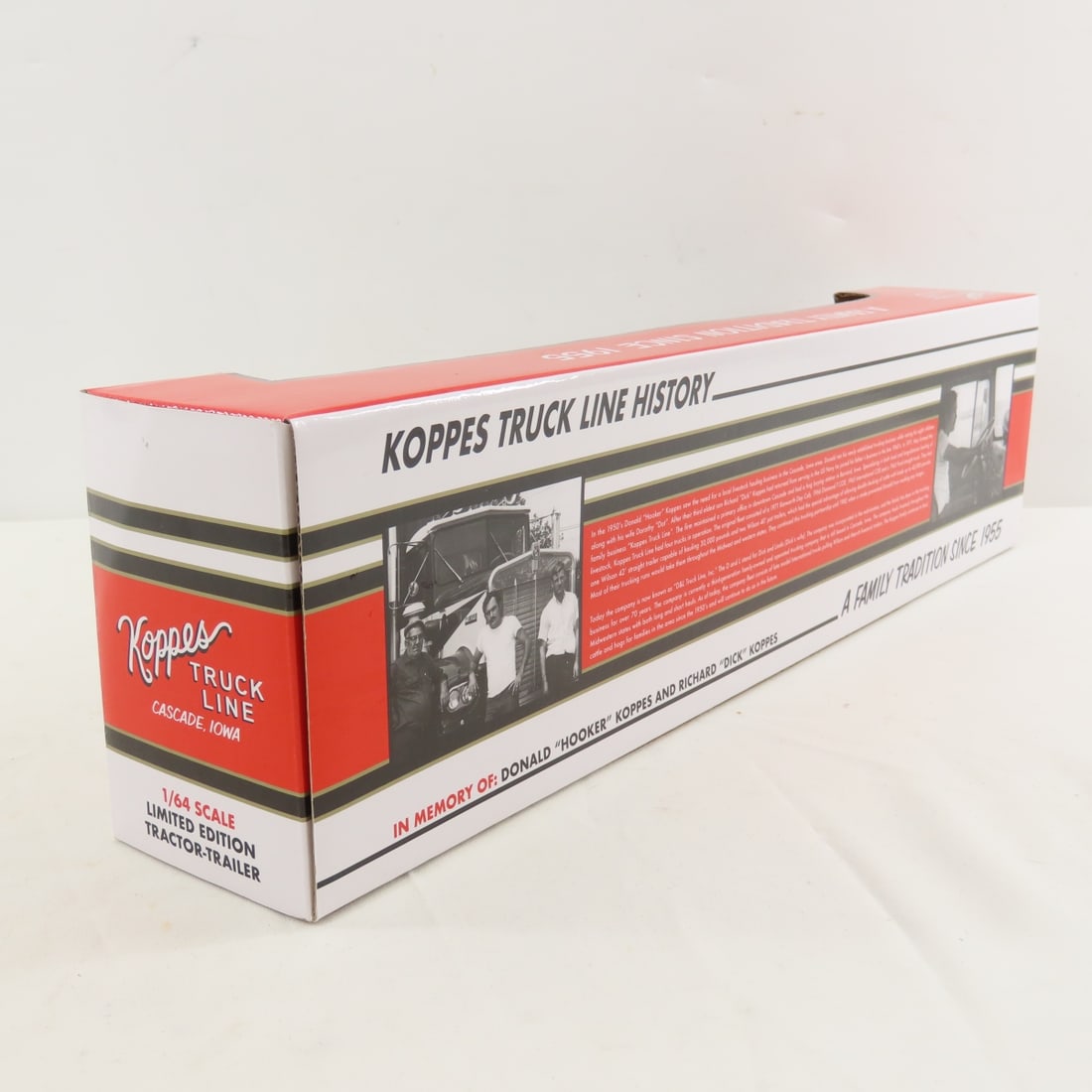 DCP First Gear 1:64 Kenworth Koppes K100 w/Trailer - 6