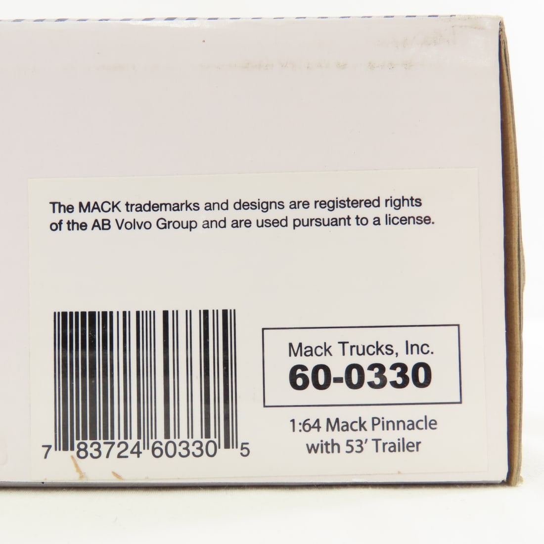 DCP First Gear 1:64 Mack Pinnacle with Trailer - 11