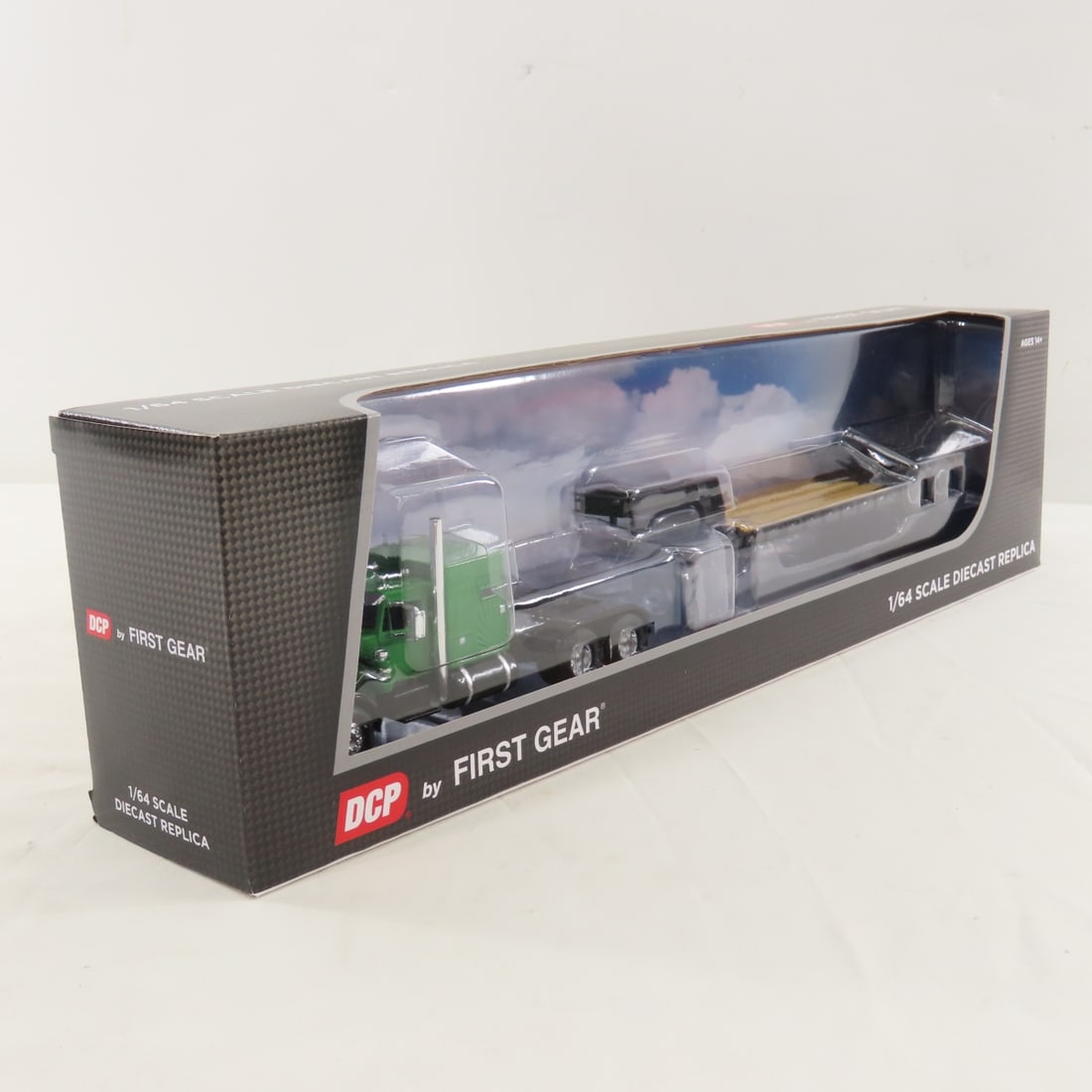 DCP First Gear 1:64 Peterbilt 351 Sleeper & Lowboy - 2