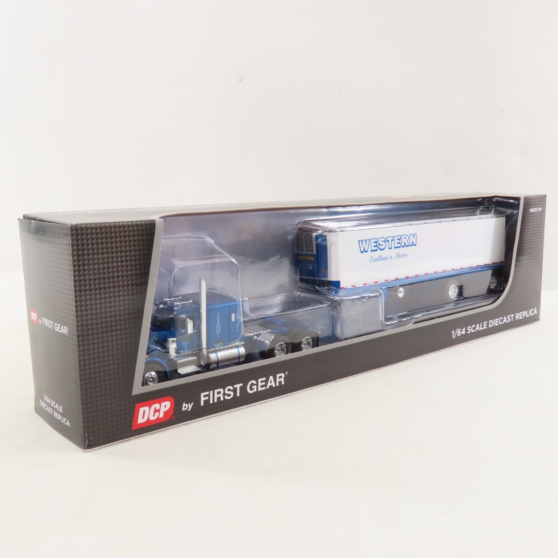 DCP First Gear 1:64 Peterbilt 351 Flattop/Trailer - 2