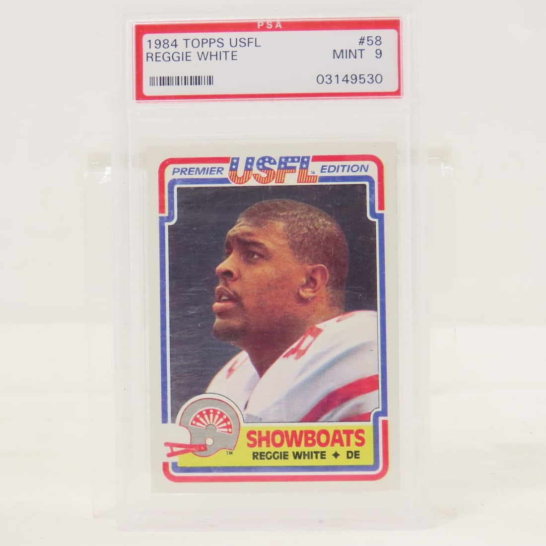 1984 Topps USFL Reggie White #58 PSA 9 MINT Rookie (1 of 4)