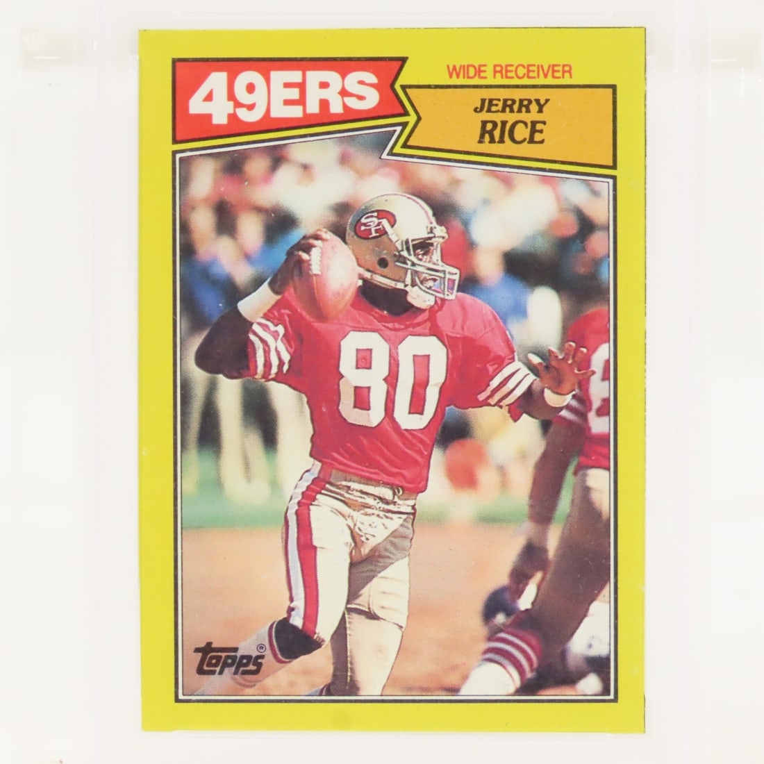 3 1987 Topps Box Bottoms Football Cards PSA 5 EX - 11