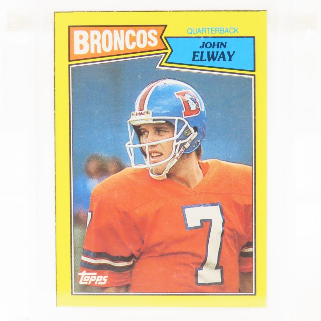 3 1987 Topps Box Bottoms Football Cards PSA 5 EX - 3