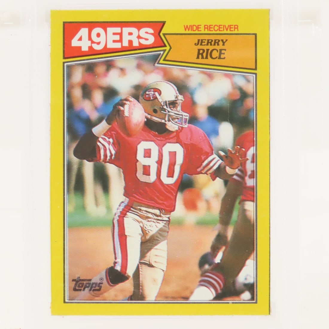 4 1987 Topps Box Bottoms Football Cards PSA 3 & 4 - 11