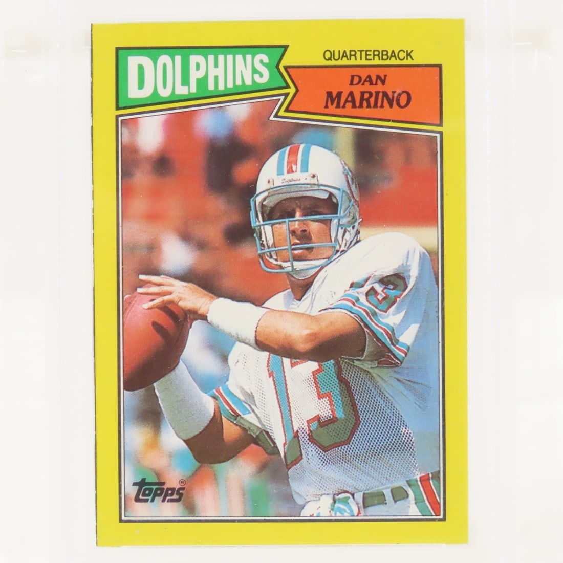 4 1987 Topps Box Bottoms Football Cards PSA 3 & 4 - 7