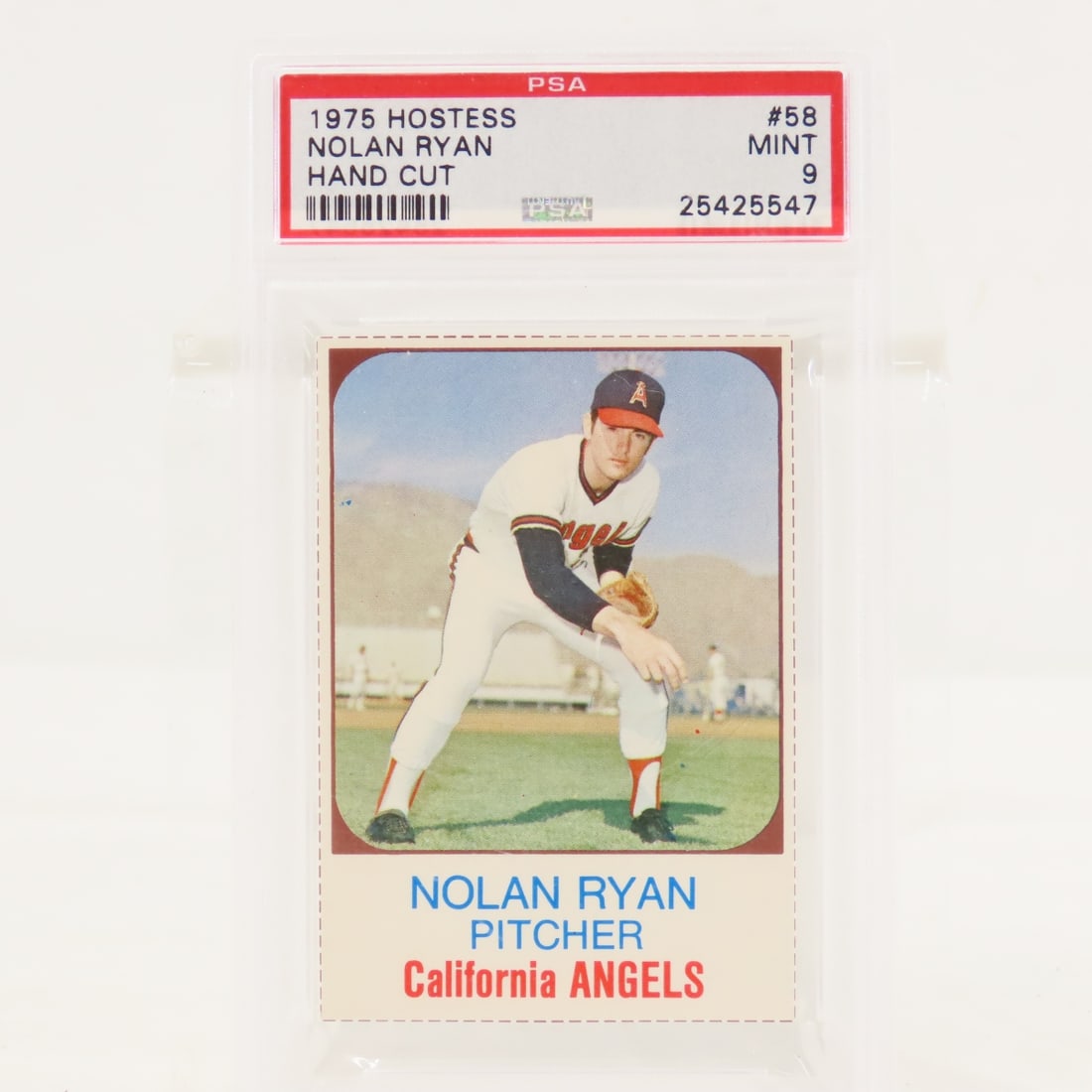 1975 Hostess Nolan Ryan #58 Hand Cut PSA 9 Mint (1 of 4)