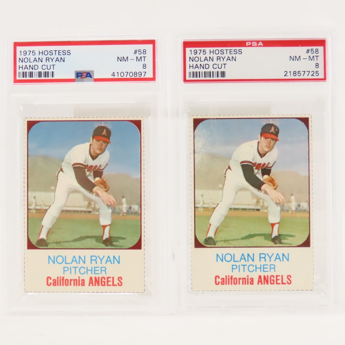 2 1975 Hostess Nolan Ryan #58 Hand Cut PSA 8 (1 of 9)