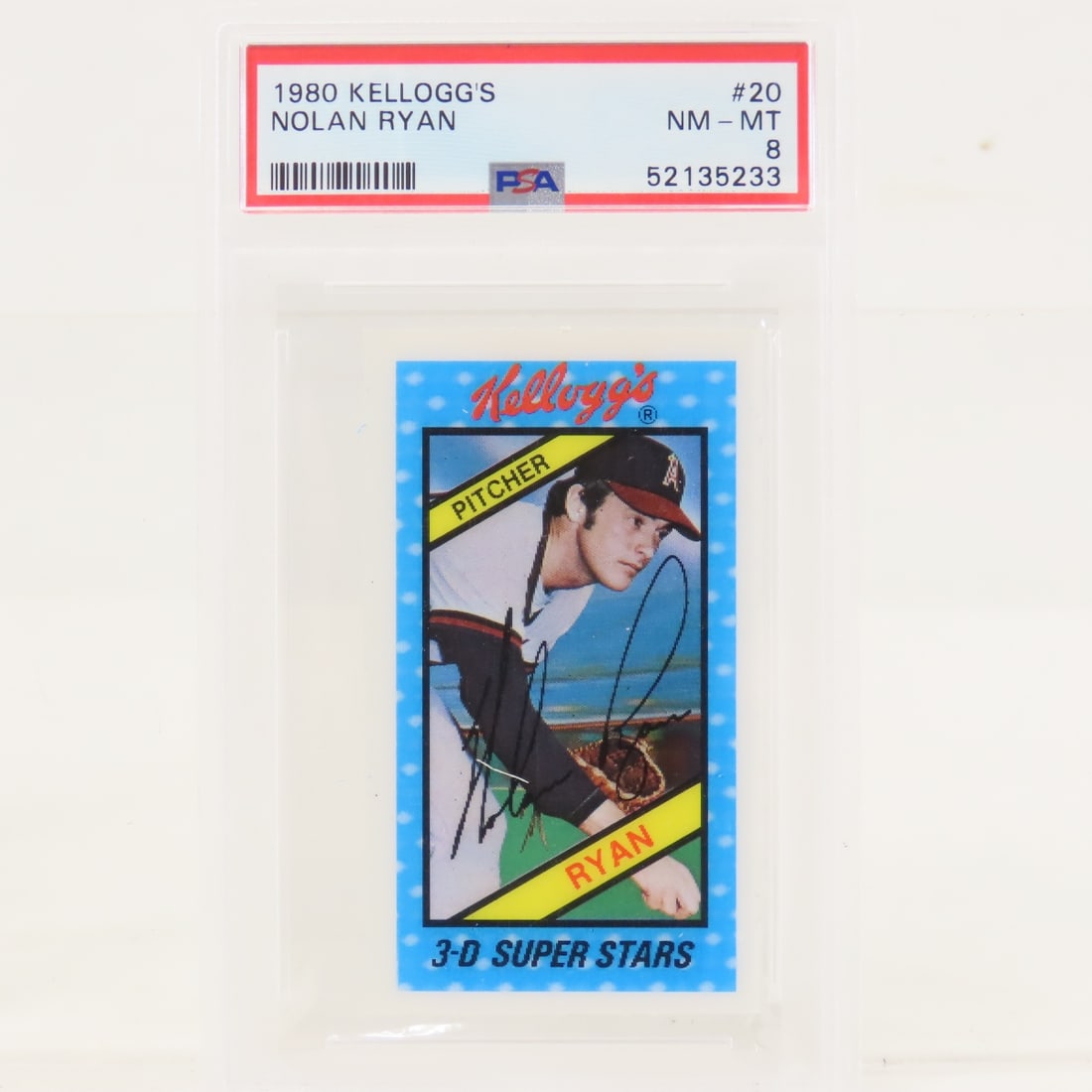 1980 Kellogg's Nolan Ryan #20 PSA 8 NM-MT (1 of 4)