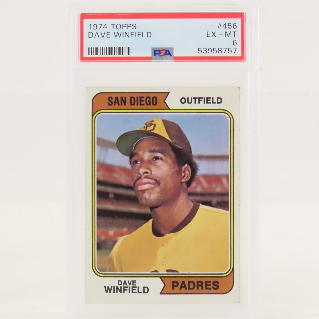1974 Topps Dave Winfield #456 PSA 6 EX-MT Rookie (1 of 4)
