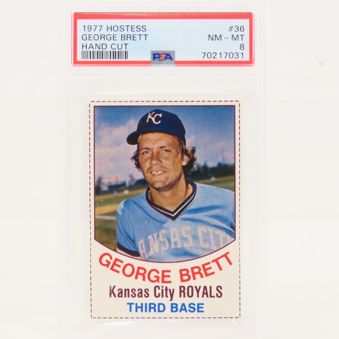 1977 Hostess George Brett #36 PSA 8 NM-MT (1 of 4)