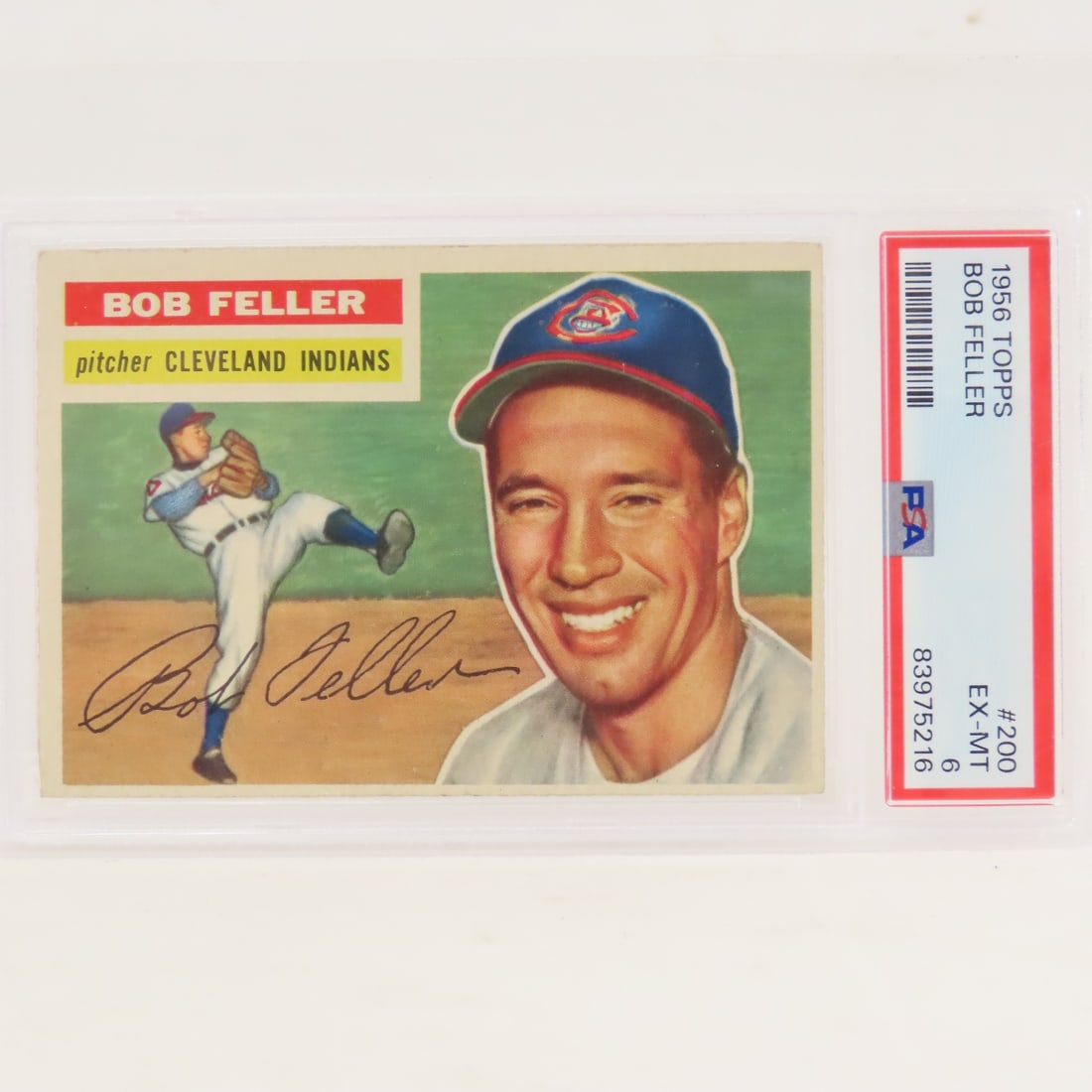 1956 Topps Bob Feller #200 PSA 6 EX_MT (1 of 5)