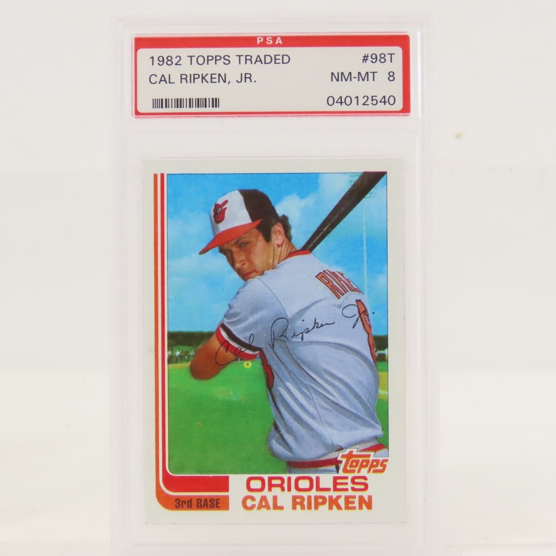 1982 Topps Traded Cal Ripken, Jr. #98T PSA 8 NM-MT (1 of 4)