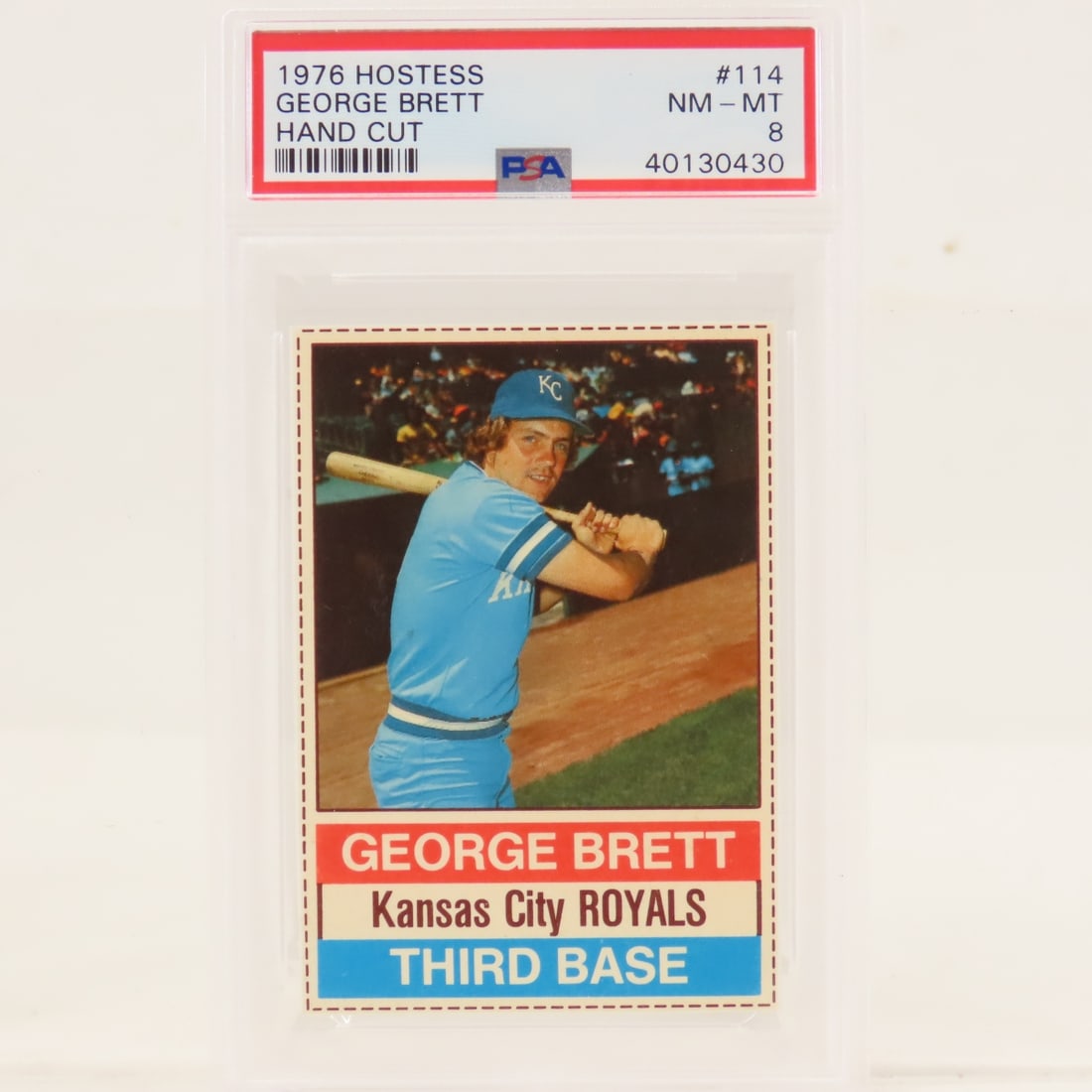 1976 Hostess George Brett #114 PSA 8 NM-MT (1 of 4)