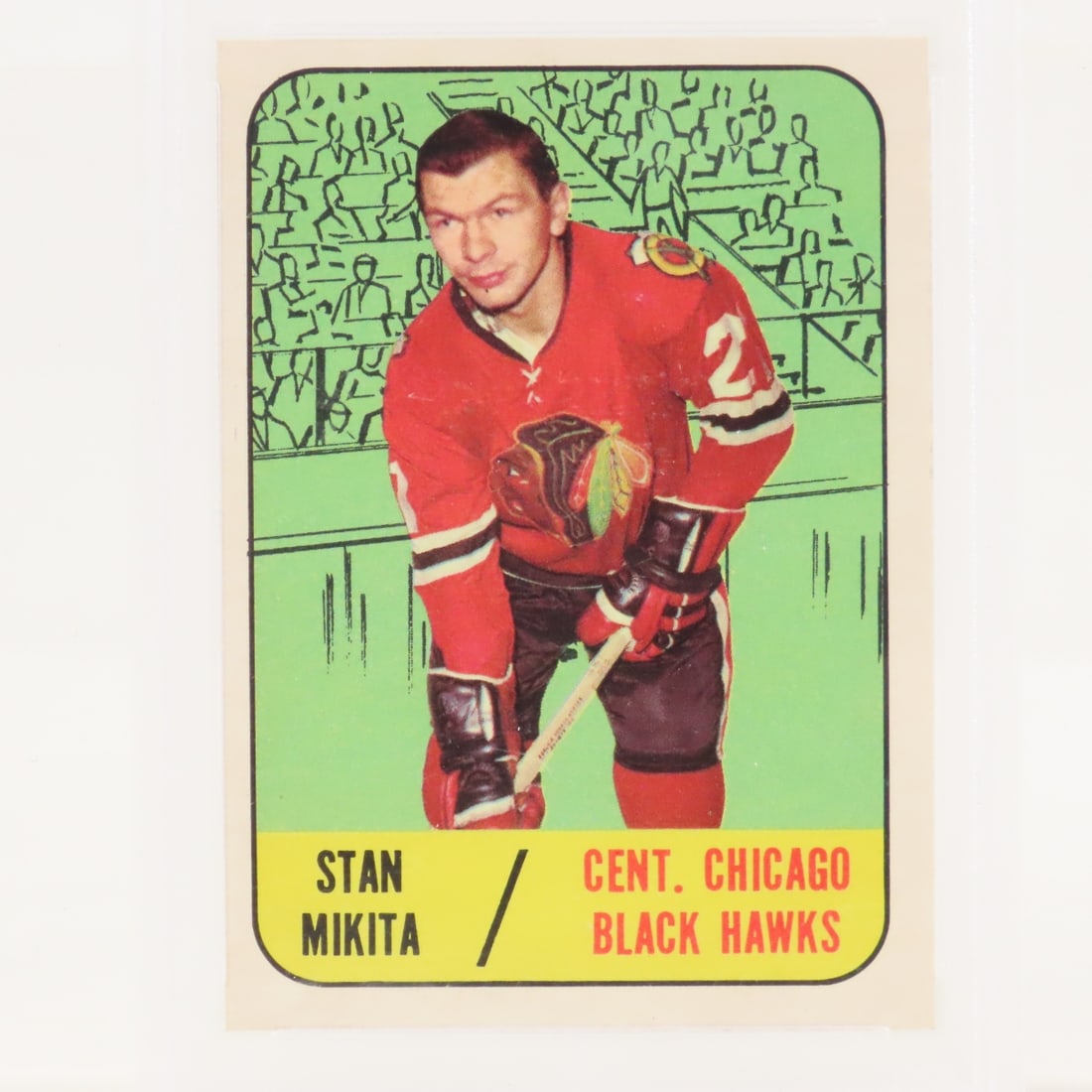 1967 Topps Stan Mikita #114 PSA 8 NM-MT - 2