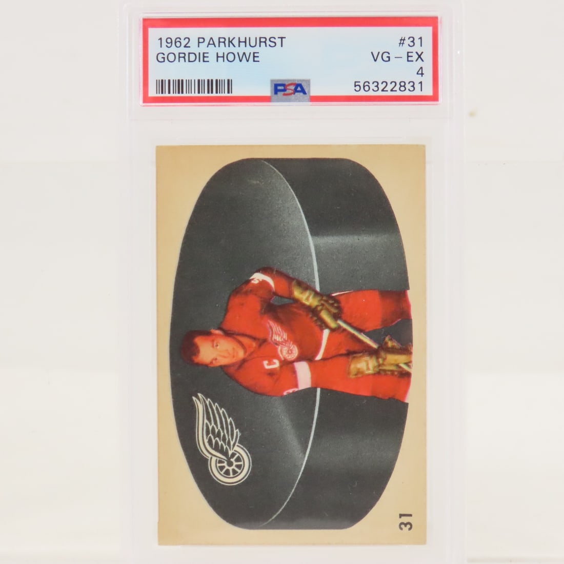 1962 Parkhurst Gordie Howe #31 PSA 4 VG-EX - 5