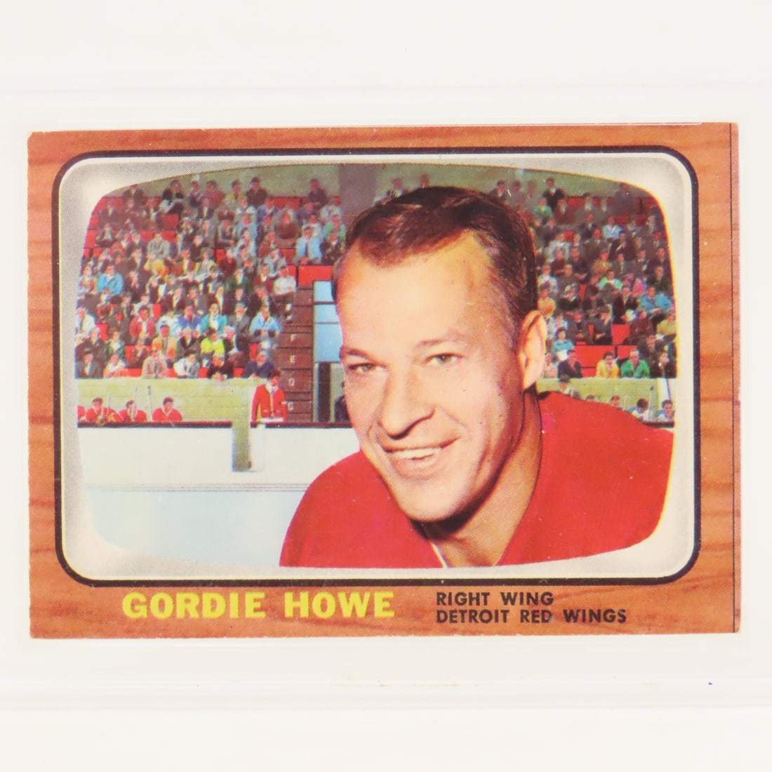 1966 Topps Gordie Howe #109 PSA 6 EX-MT - 2