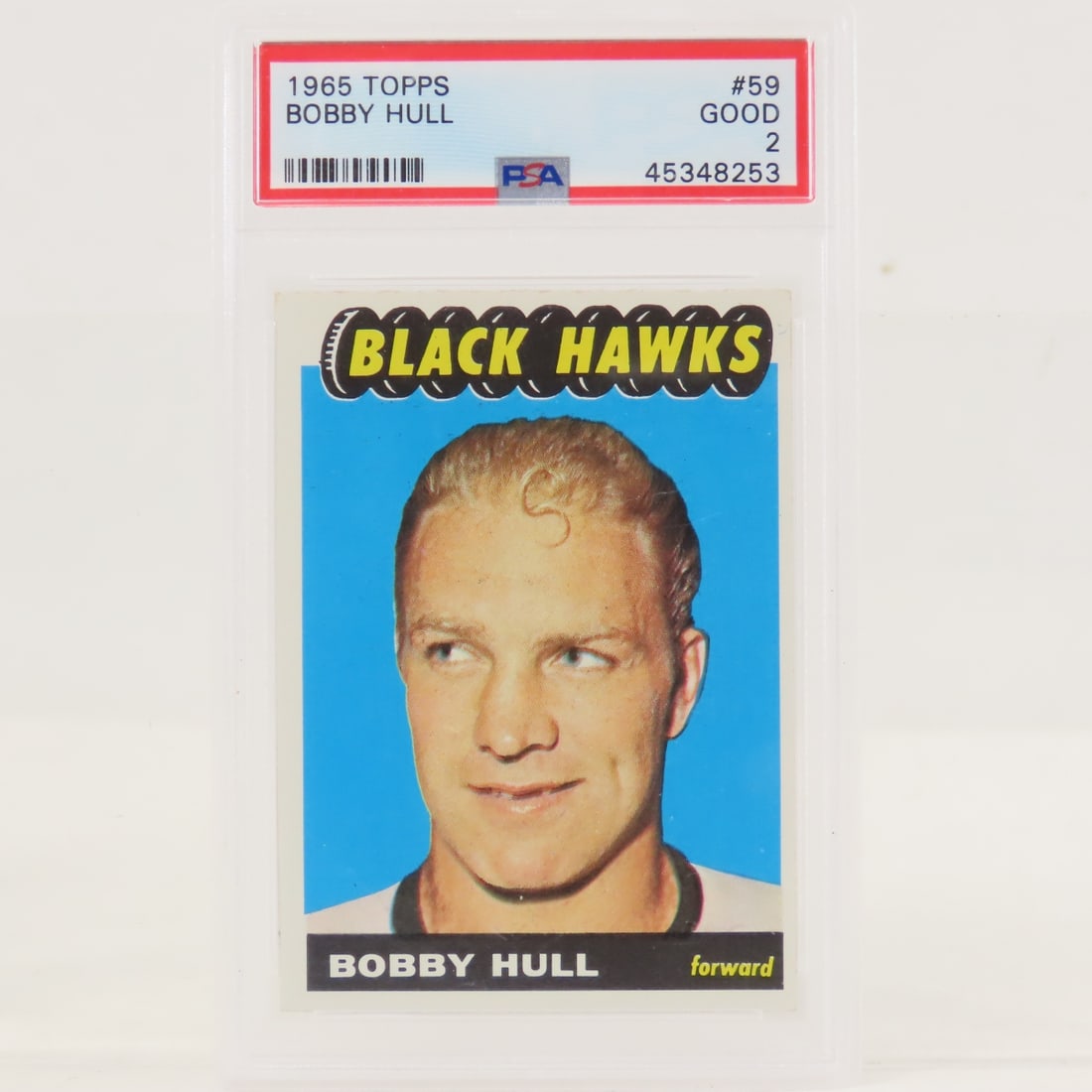 1965 Topps Bobby Hull #59 PSA 2 Good (1 of 4)