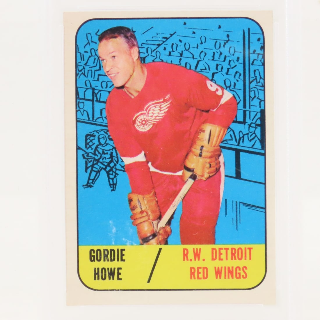 1967 Topps Gordie Howe #43 PSA 7 NM - 2