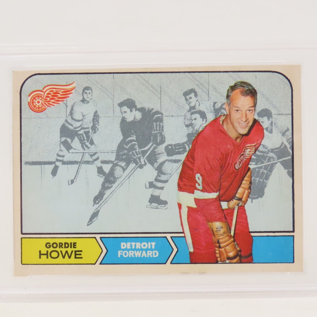 1968 O-PEE-CHEE Gordie Howe #29 PSA 6 EX-MT - 2