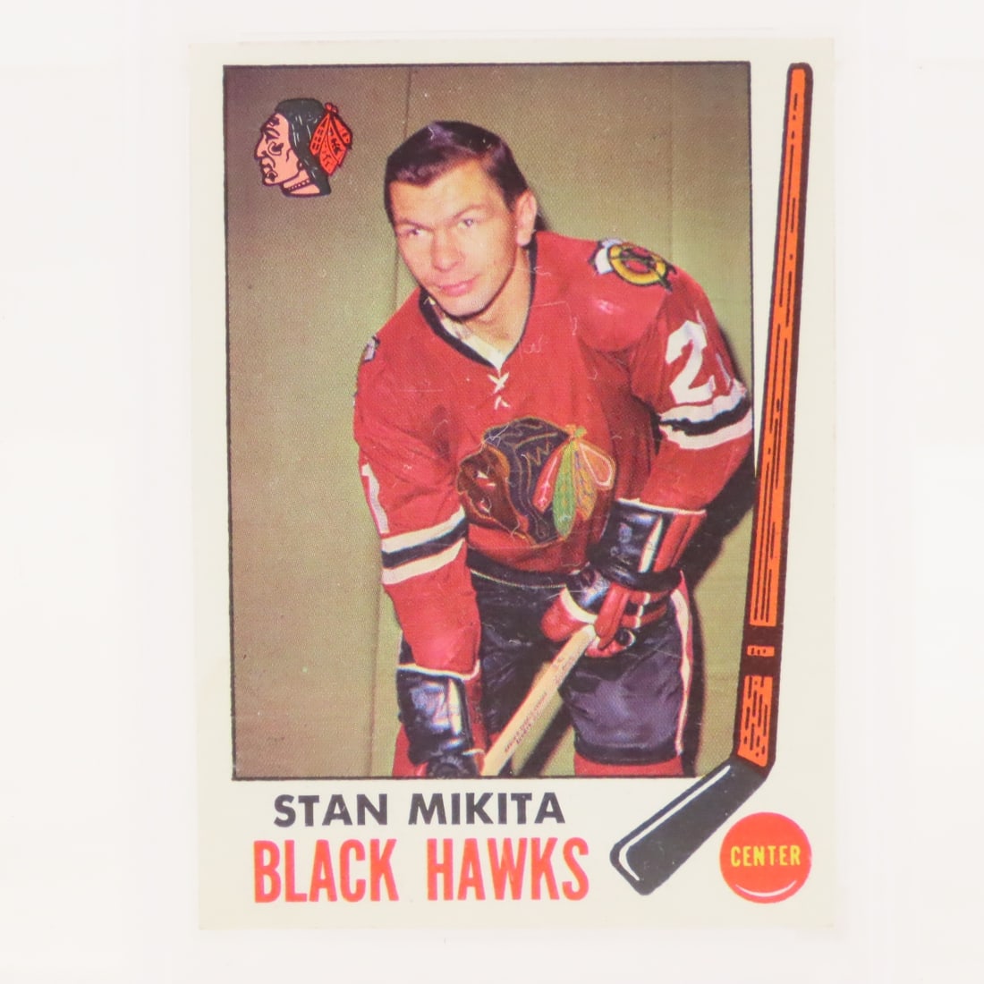 1969 Topps Stan Mikita #76 PSA 5 EX - 2