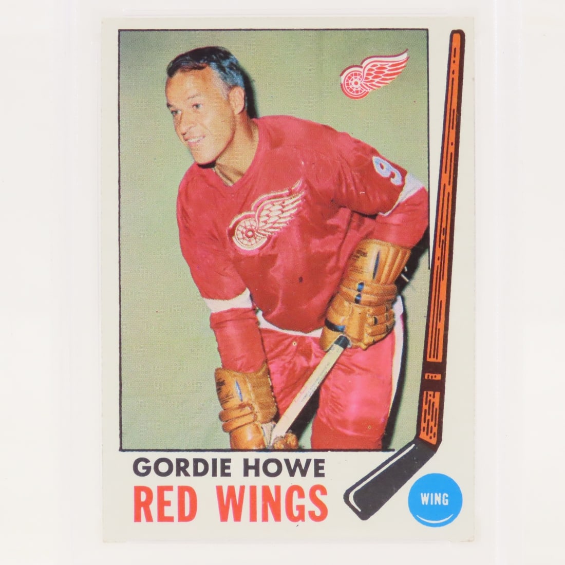 1969 Topps Gordie Howe #61 PSA 6 EX-MT - 2