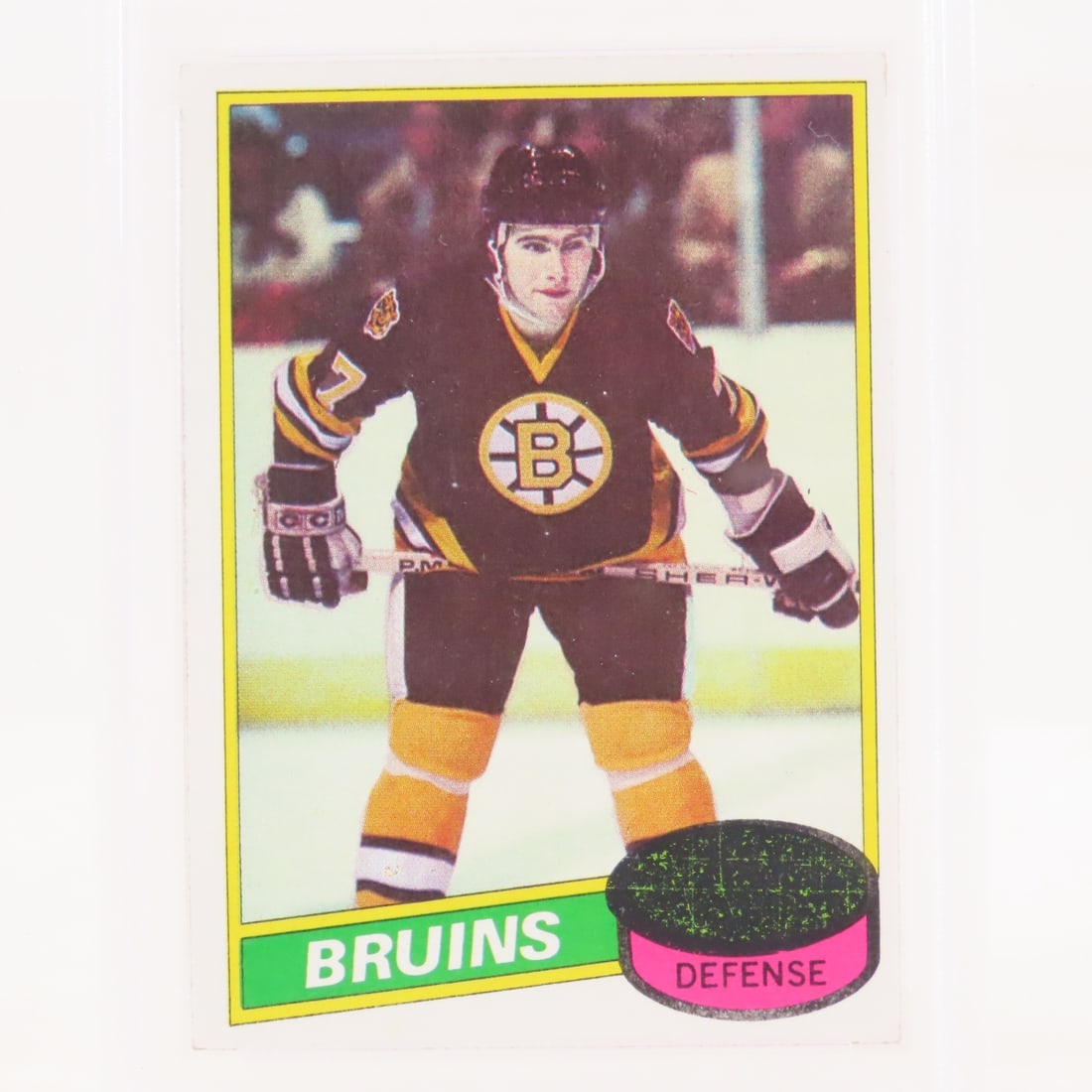 1980 Topps Ray Bourque #140 PSA 6 EX-MT Rookie - 2
