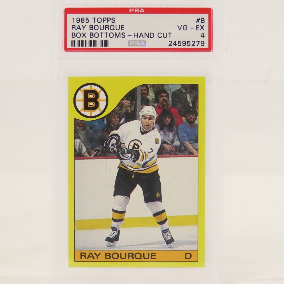 5 PSA Graded Ray Bourque Hockey Cards 1981-1985 - 10