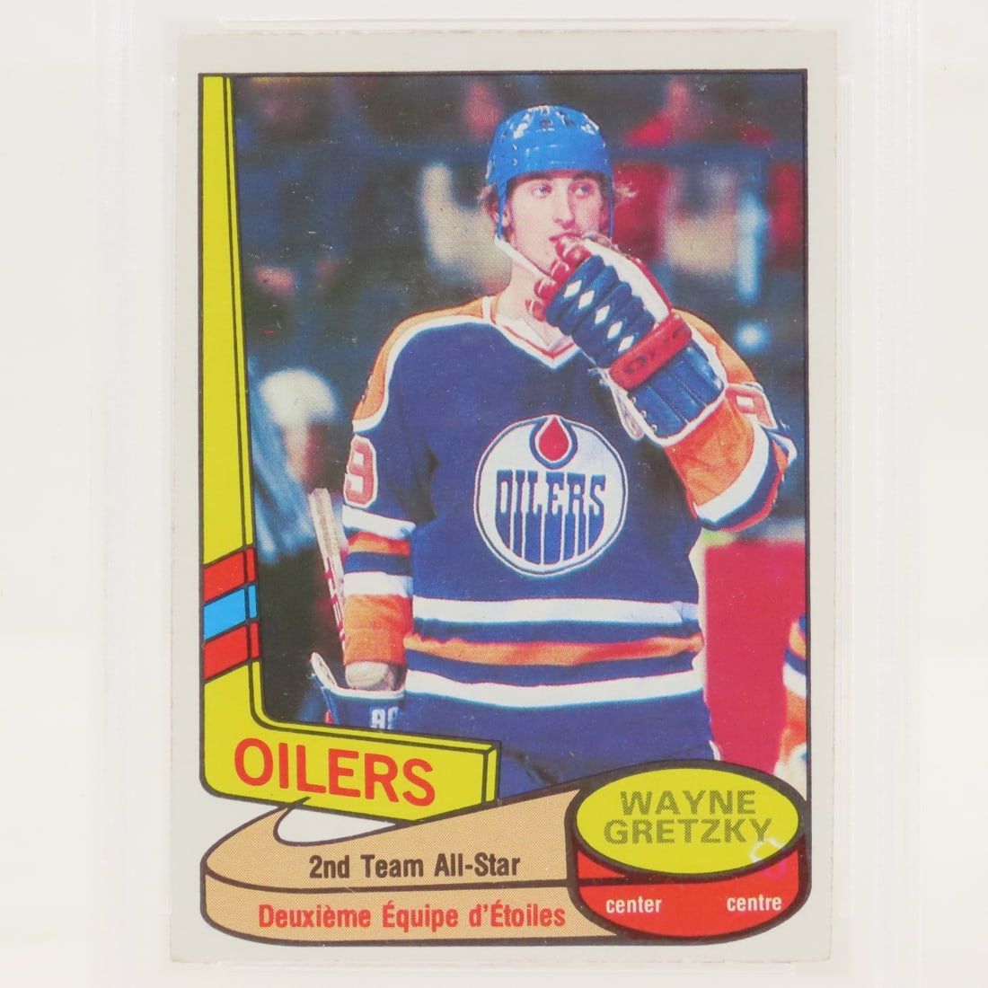 1980 O-PEE-CHEE & Topps Wayne Gretzky PSA Graded - 7