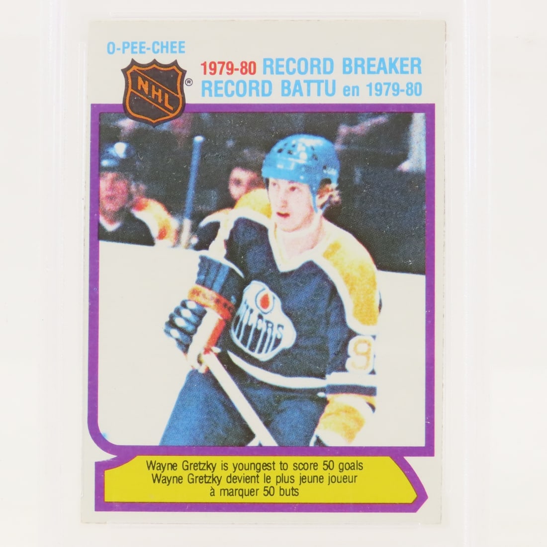 1980 O-PEE-CHEE Wayne Gretzky #3 PSA 7 NM - 2