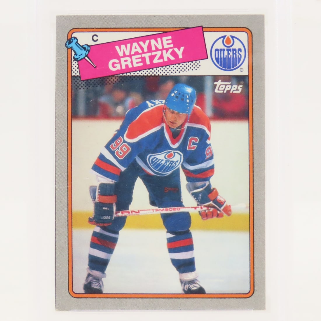 1988 Topps Box Bottoms Wayne Gretzky #B PSA 5 EX - 2