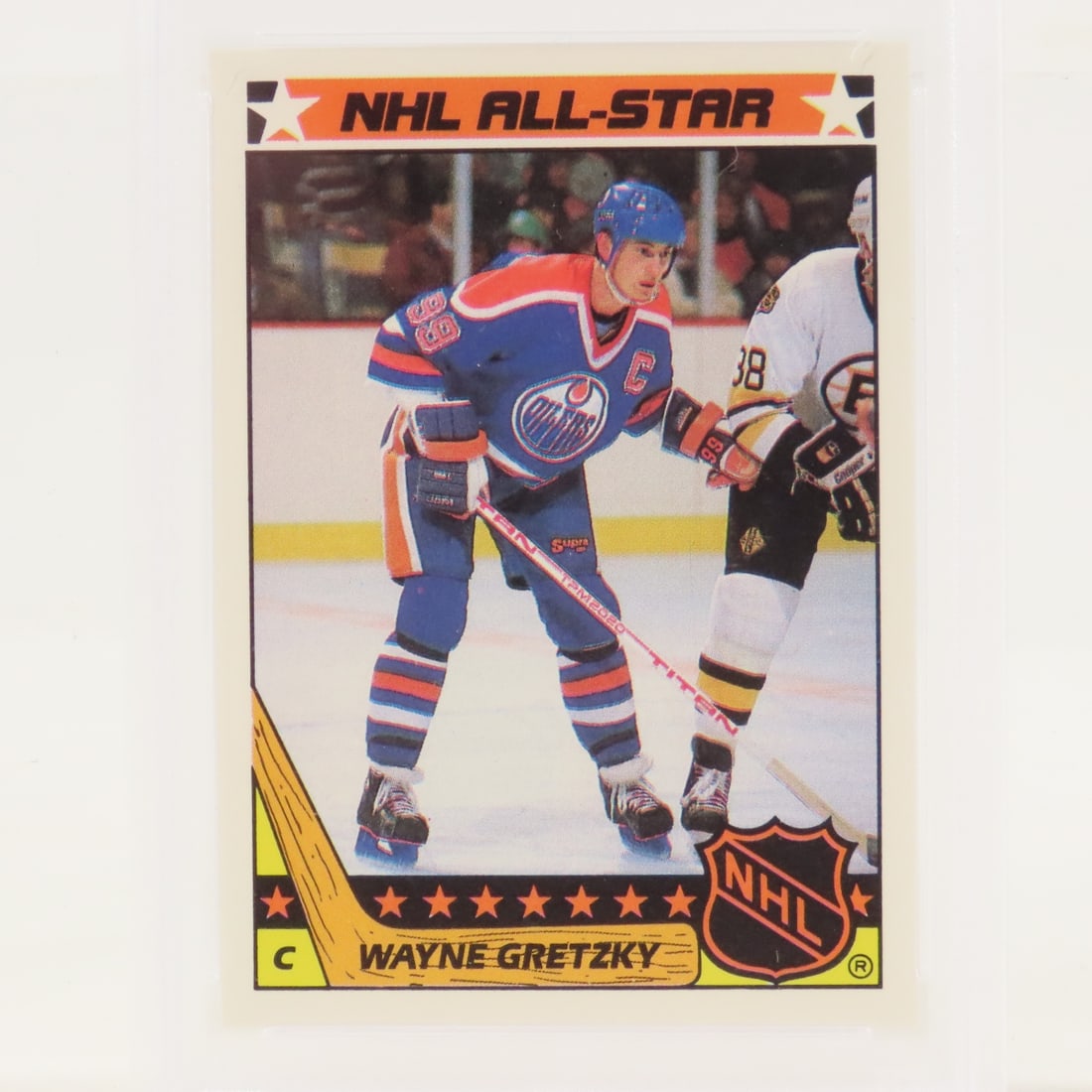 1987 Topps Stickers Wayne Gretzky #5 PSA 6 EX-MT - 2