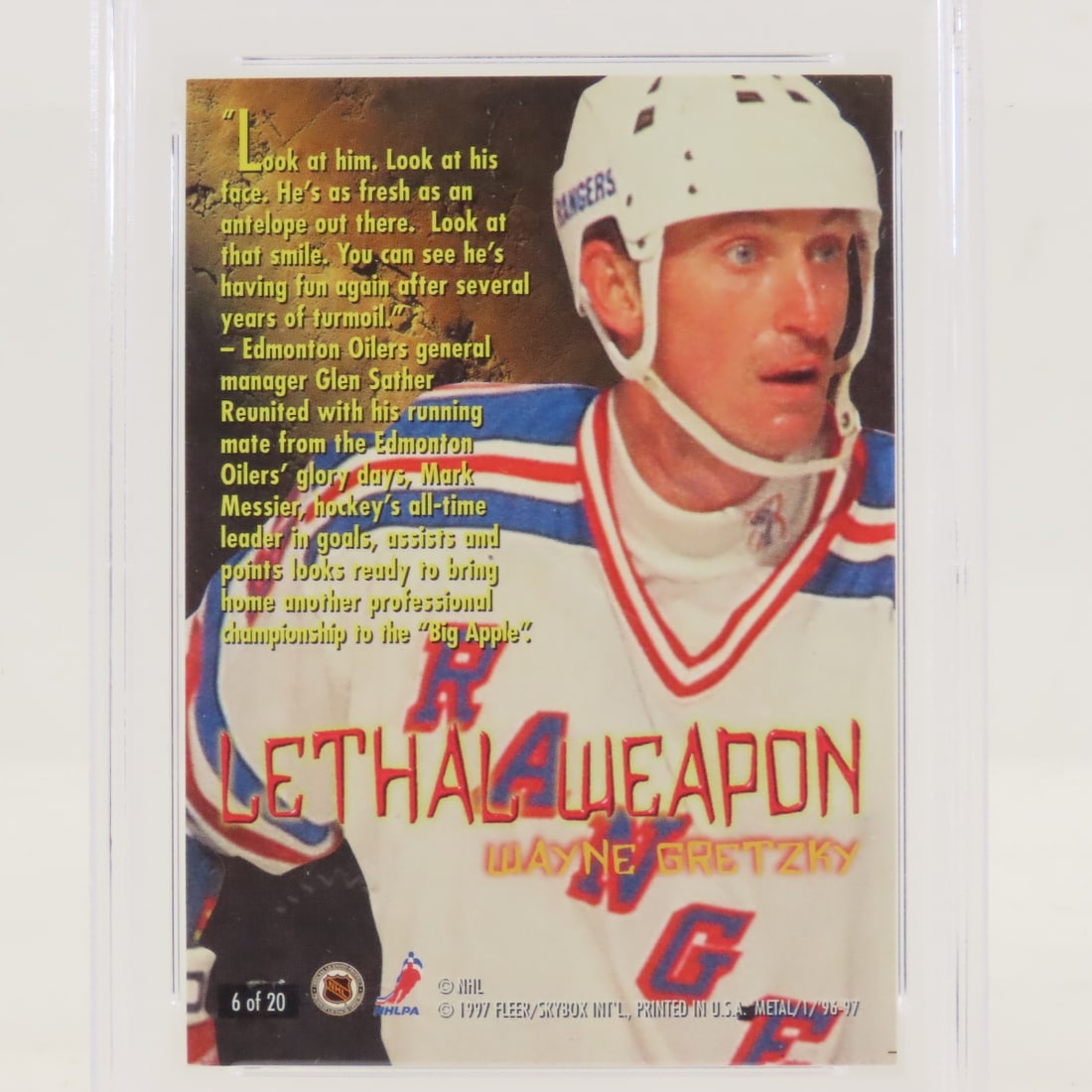 4 PSA 7&9 1992-2009 Wayne Gretzky Hockey Cards - 9