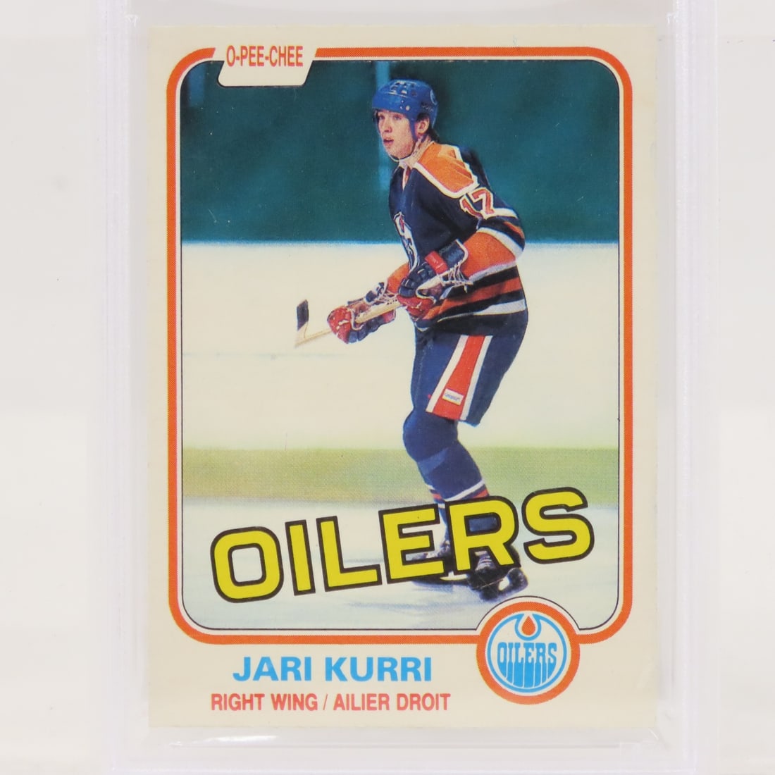 1981 PSA graded O-PEE-CHEE & Topps Jari Kurri RC - 3