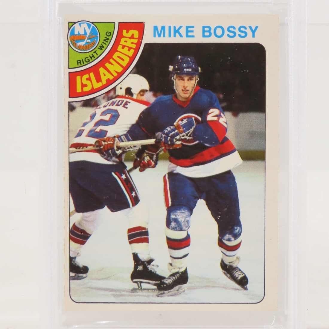 1978 O-PEE-CHEE Mike Bossy #115 PSA 6 EX-MT RC - 2