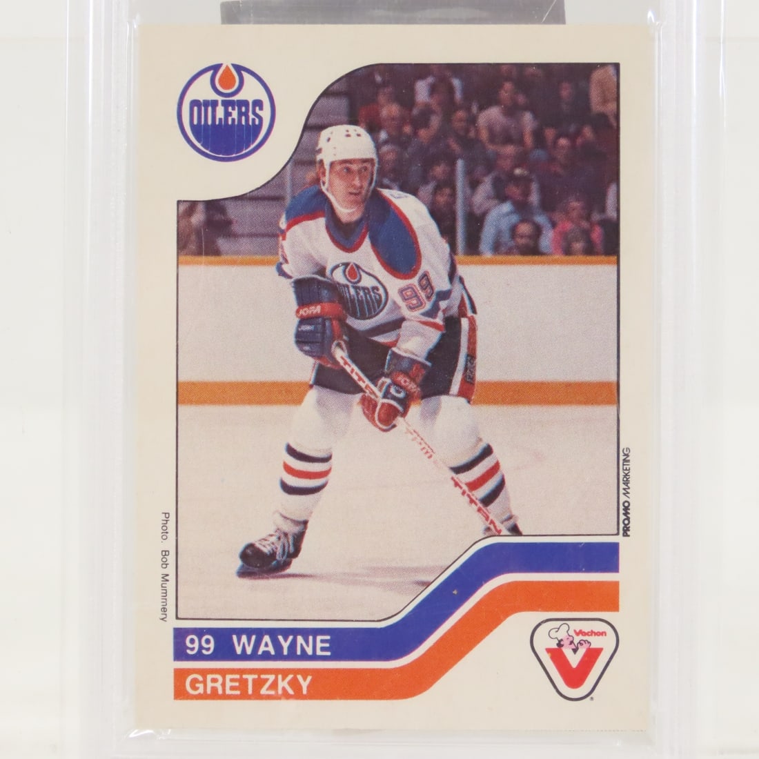 1983 Vachon Wayne Gretzky Hand Cut #26 PSA 9 Mint - 2