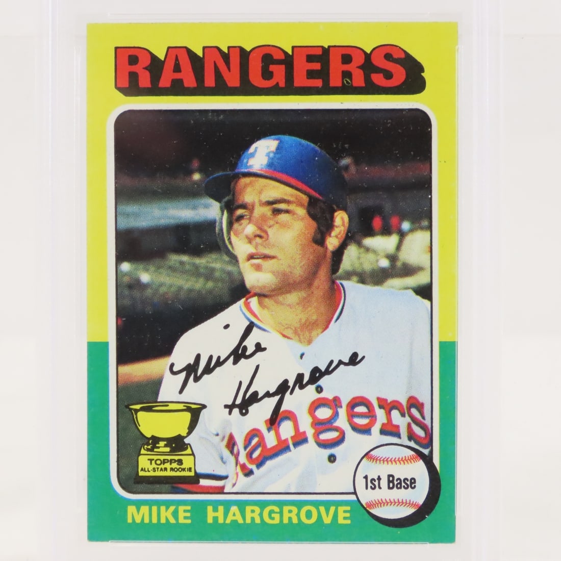3 1975 Topps TX Rangers PSA graded Baseball Cards - 3