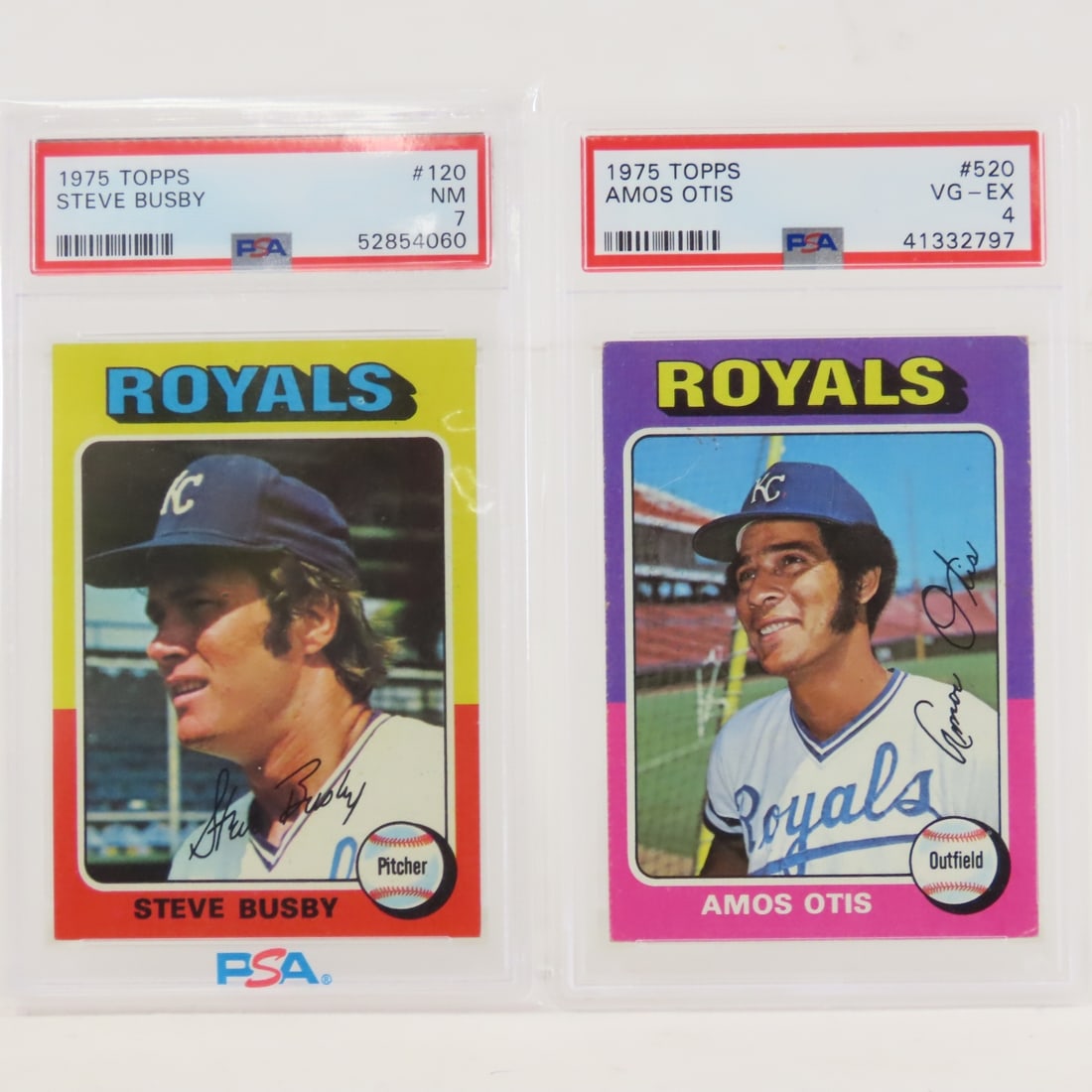 11 1975 Topps PSA graded Baseball Cards - 10