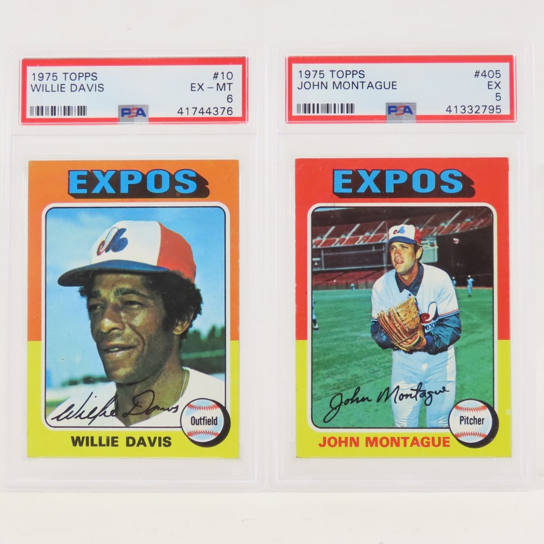 11 1975 Topps PSA graded Baseball Cards - 12