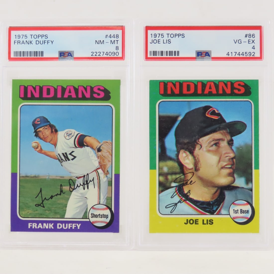 11 1975 Topps PSA graded Baseball Cards - 8
