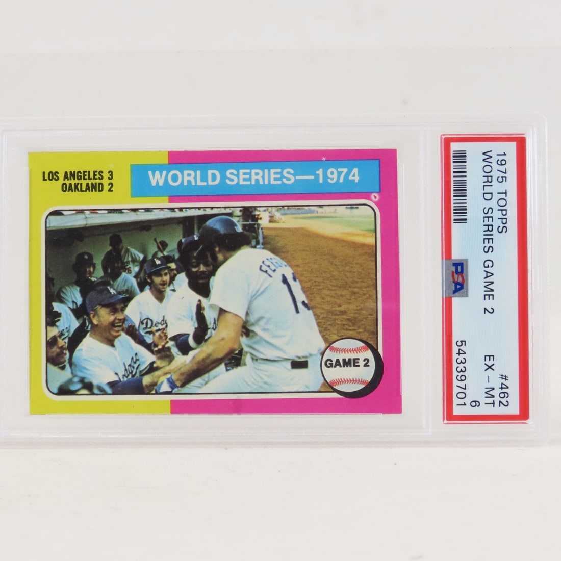3 1975 Topps PSA Graded Baseball Cards - 7