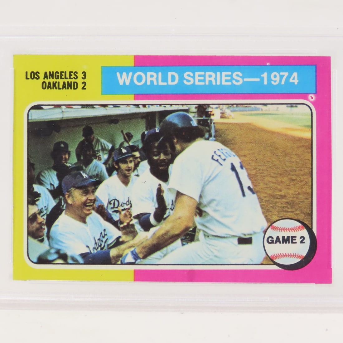 3 1975 Topps PSA Graded Baseball Cards - 8