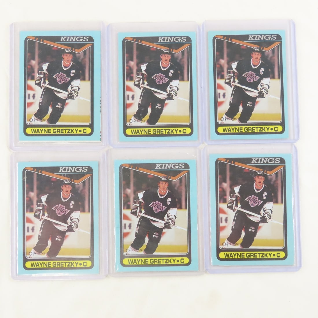 20 1990 O-PEE-CHEE Box Bottoms Wayne Gretzky #D - 4