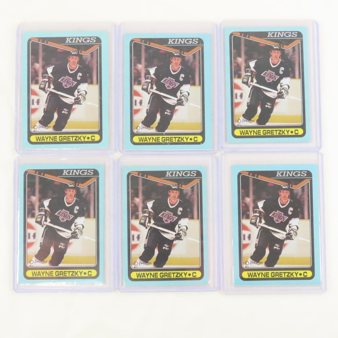 20 1990 O-PEE-CHEE Box Bottoms Wayne Gretzky #D - 6