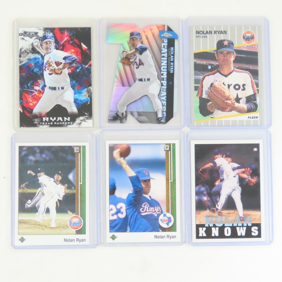 30 Mixed Nolan Ryan Baseball Csrds - 4